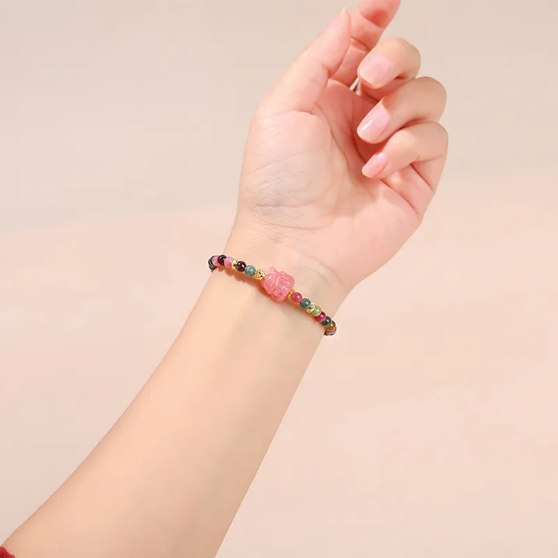 GIMK Jade Bracelets Women's-5