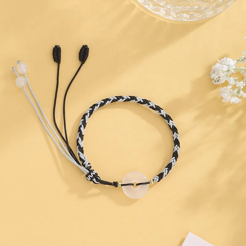 GIMK Fabric Rope Bracelets Unisex-4