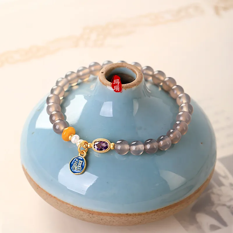 GIMK Jade Bracelets Women's-4