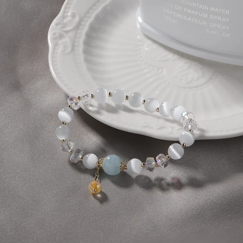 GIMK Colored Glaze Bracelets Women's-5