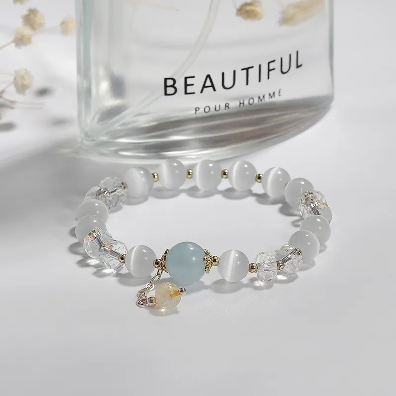GIMK Colored Glaze Bracelets Women's-3