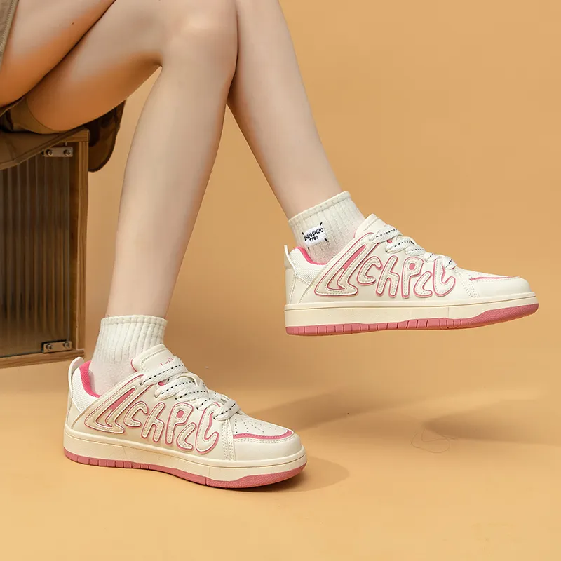 La Chapelle Height Increasing Lightweight Breathable Low-Top Skateboard Shoes Women's-28
