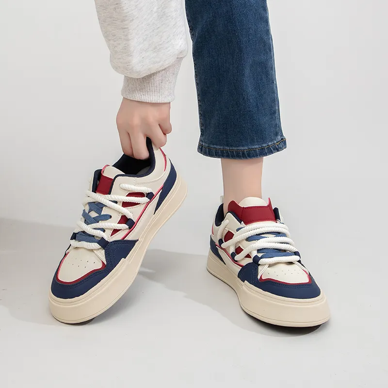 La Chapelle Height Increasing Lightweight Low Top Skateboard Shoes Women's-5