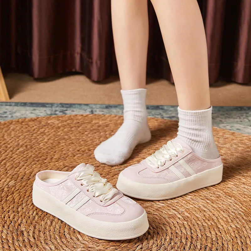 La Chapelle Lightweight And Breathable Low-Top Skateboard Shoes Women's-9