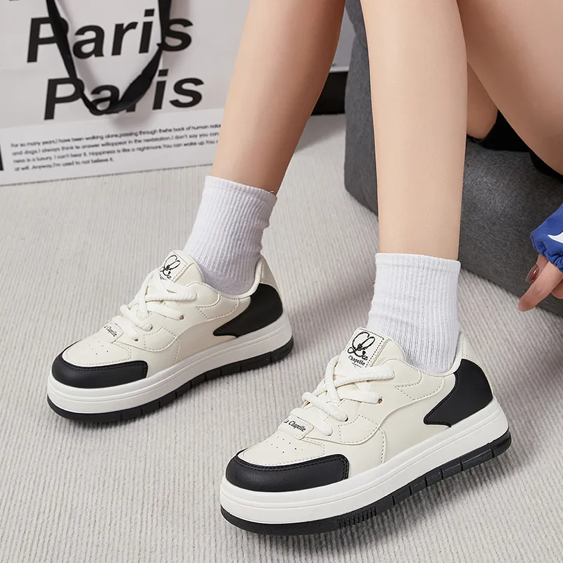 La Chapelle Wear-resistant And Lightweight Low-Top Skateboard Shoes Women's-8