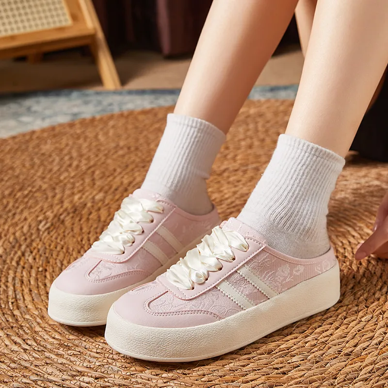 La Chapelle Lightweight And Breathable Low-Top Skateboard Shoes Women's-6