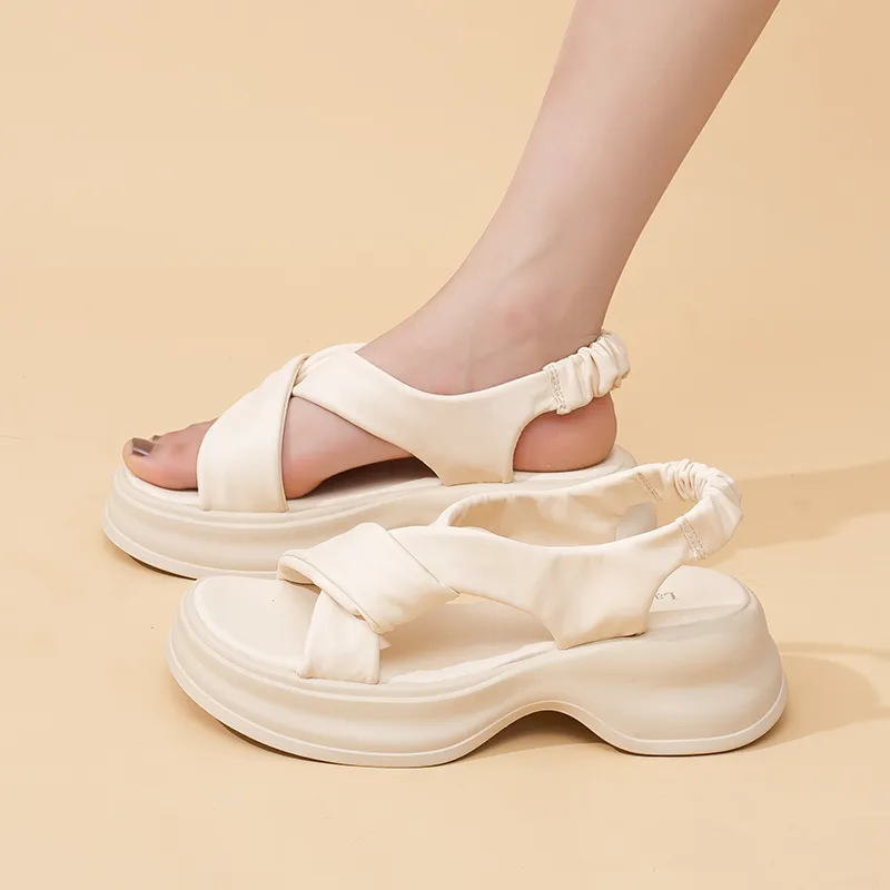 La Chapelle One Strap Sandals 4.5cm Women's-19