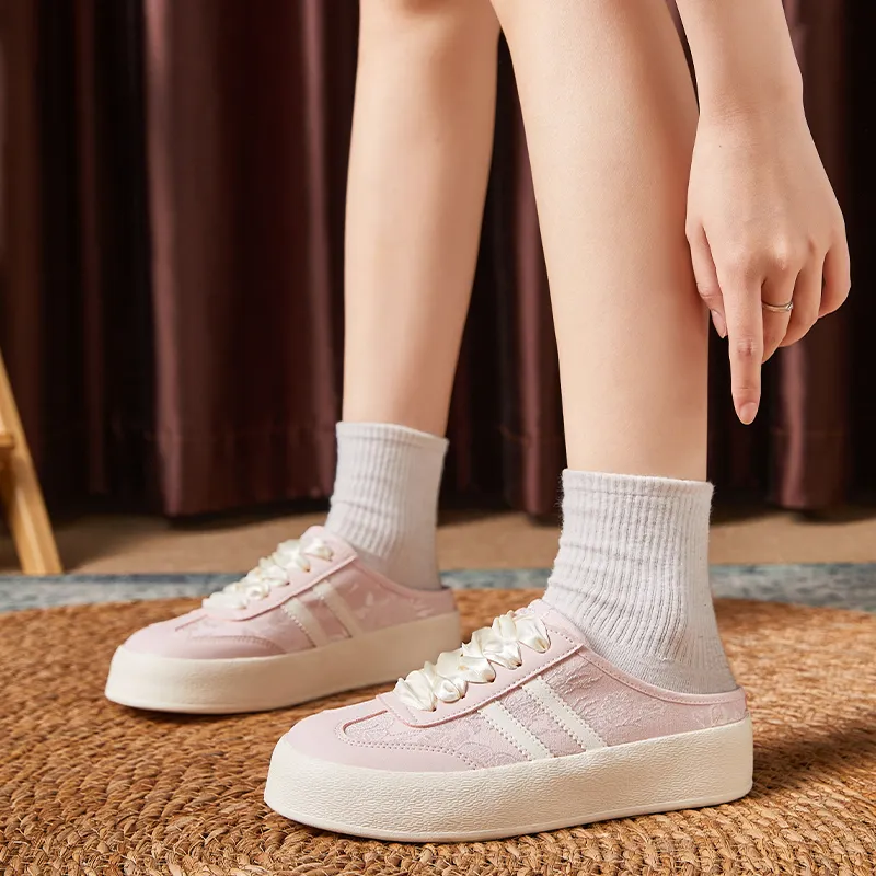 La Chapelle Lightweight And Breathable Low-Top Skateboard Shoes Women's-8