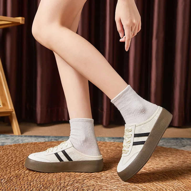La Chapelle Lightweight And Breathable Low-Top Skateboard Shoes Women's-26