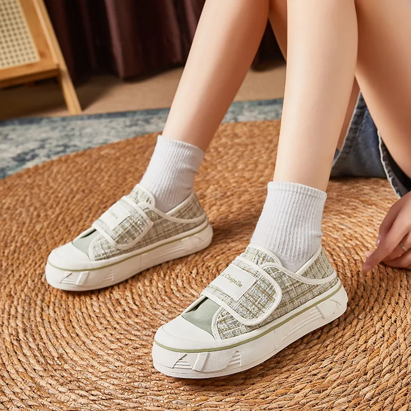 La Chapelle Abrasion Resistant, Lightweight, And Breathable Low Top Skateboard Shoes Women's-17