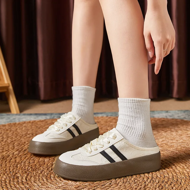 La Chapelle Lightweight And Breathable Low-Top Skateboard Shoes Women's-27