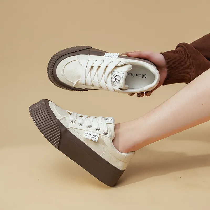 La Chapelle Lightweight And Breathable Low-Top Skateboard Shoes Women's-18