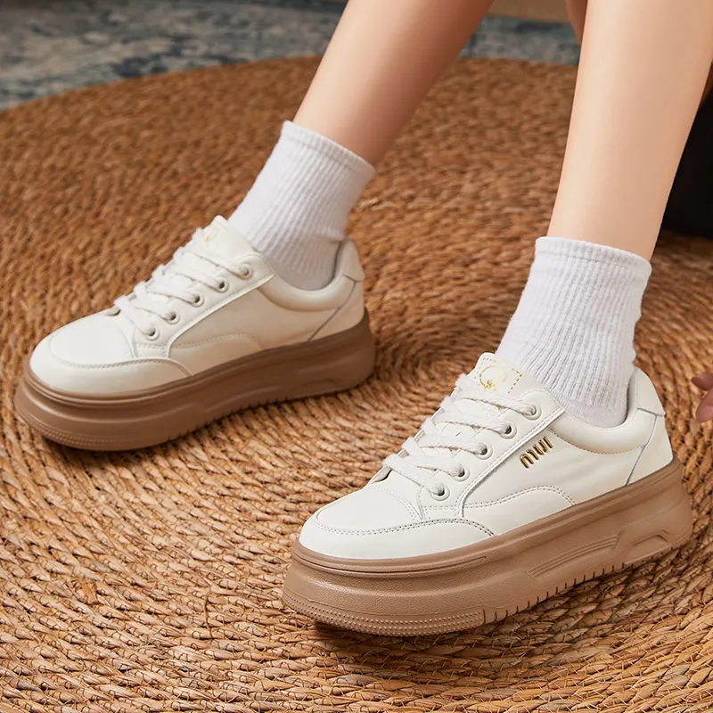 La Chapelle Height Increasing Lightweight Low-Top Skateboard Shoes Women's-19