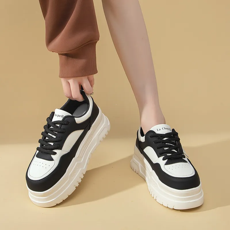 La Chapelle Lightweight And Breathable Low Top Skateboard Shoes Women's-16