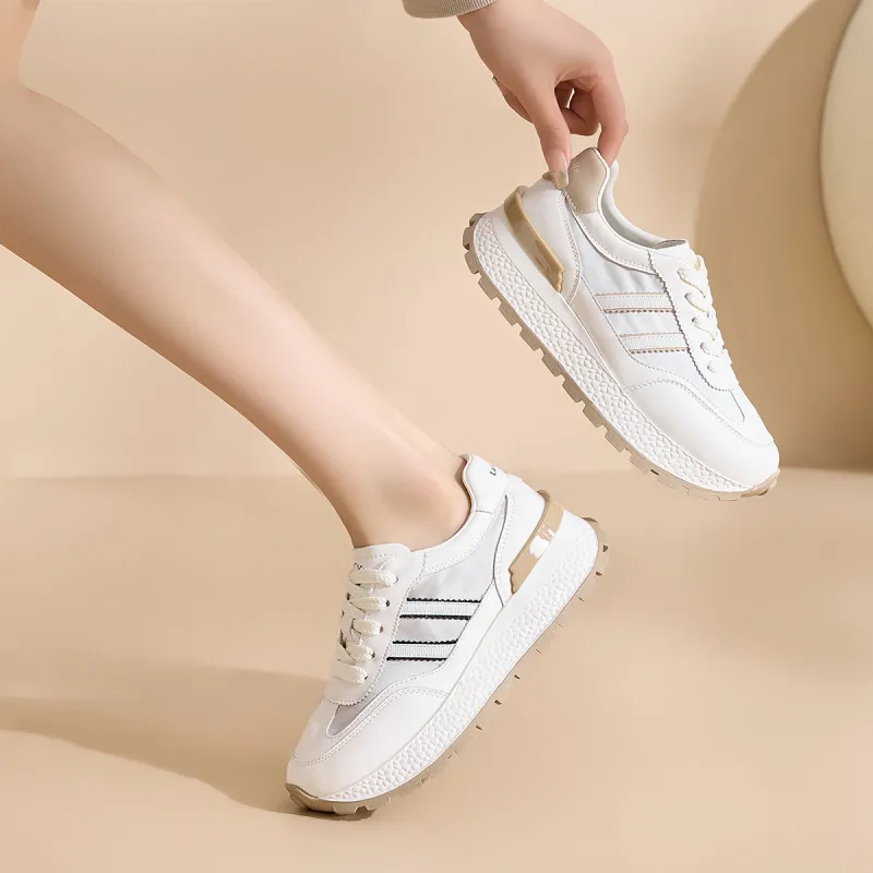 La Chapelle Breathable And Slip Resistant Low Top Casual Shoes Women's-9