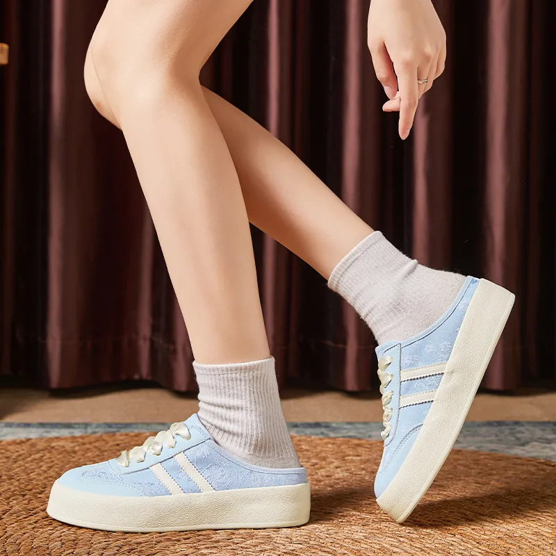 La Chapelle Lightweight And Breathable Low-Top Skateboard Shoes Women's-15