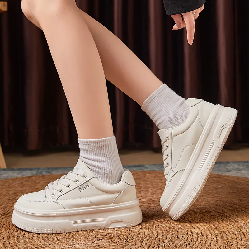 La Chapelle Height Increasing Lightweight Low-Top Skateboard Shoes Women's-7