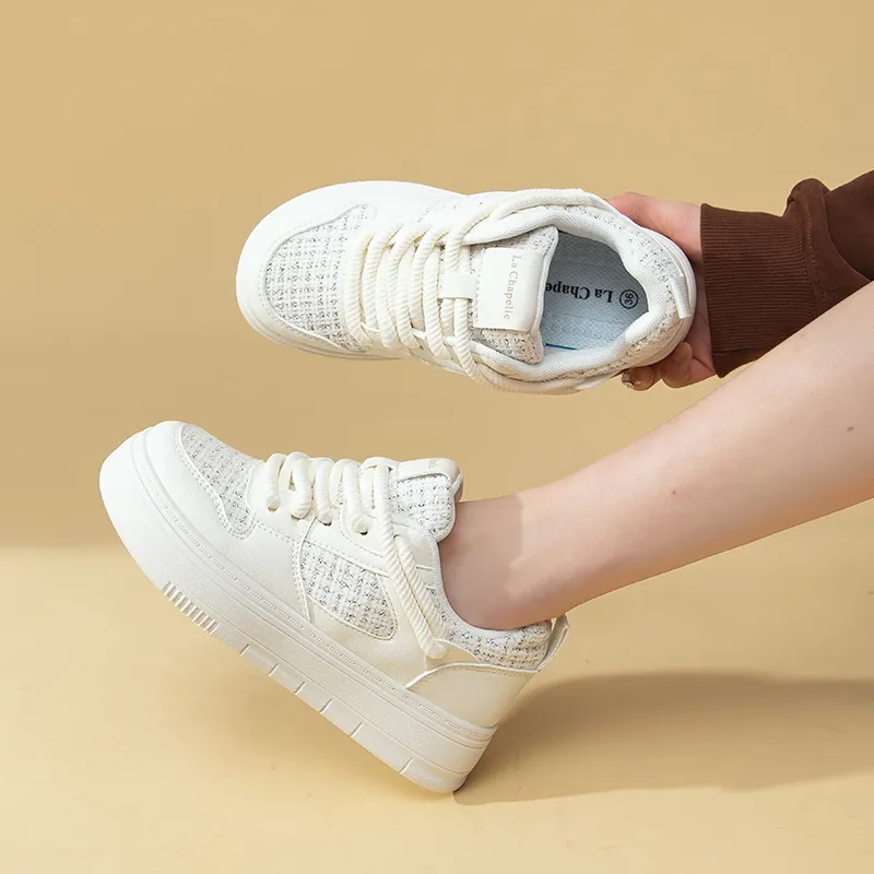 La Chapelle Height Increasing Lightweight Low-Top Skateboard Shoes Women's-15