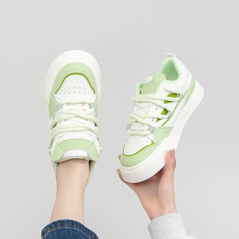 La Chapelle Height Increasing Lightweight Low Top Skateboard Shoes Women's-26