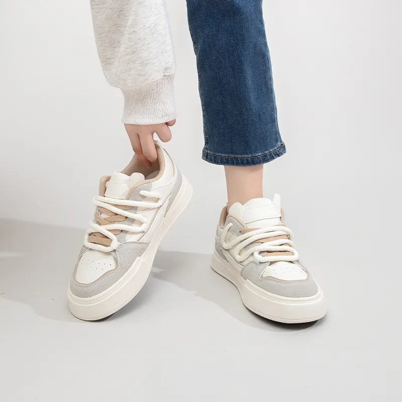 La Chapelle Height Increasing Lightweight Low Top Skateboard Shoes Women's-15