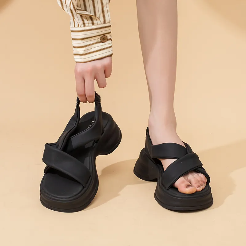 La Chapelle One Strap Sandals 4.5cm Women's-6