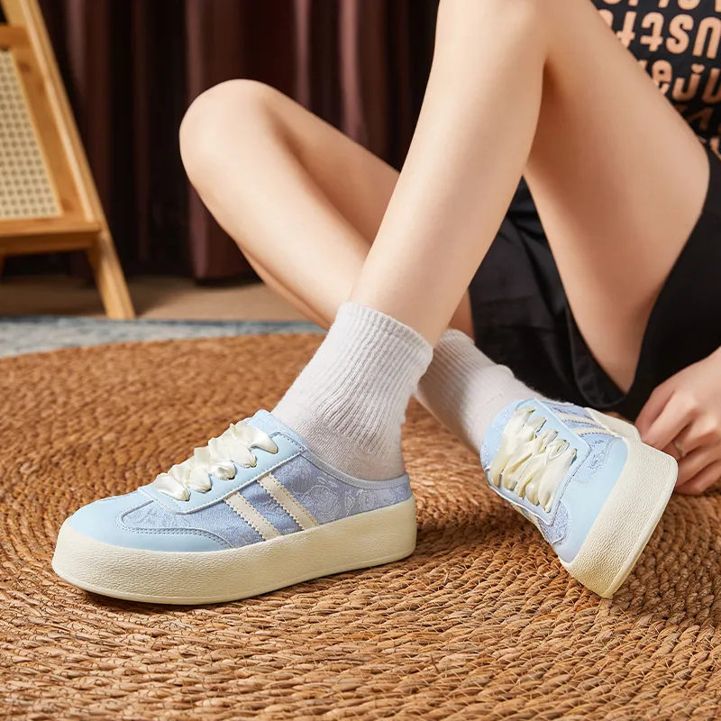 La Chapelle Lightweight And Breathable Low-Top Skateboard Shoes Women's-19