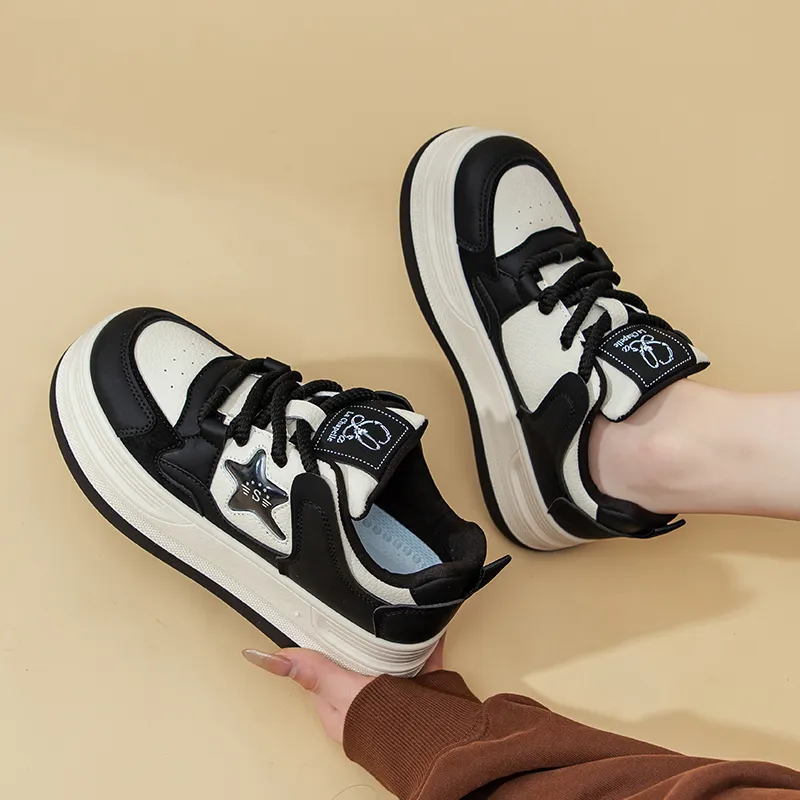La Chapelle Height Increasing Lightweight Low Top Skateboard Shoes Women's-29