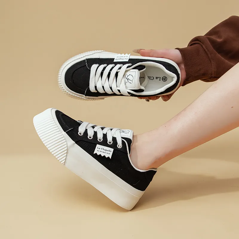 La Chapelle Lightweight And Breathable Low-Top Skateboard Shoes Women's-5