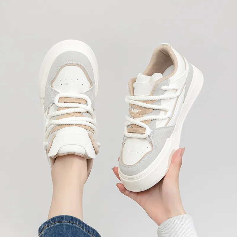 La Chapelle Height Increasing Lightweight Low Top Skateboard Shoes Women's-16