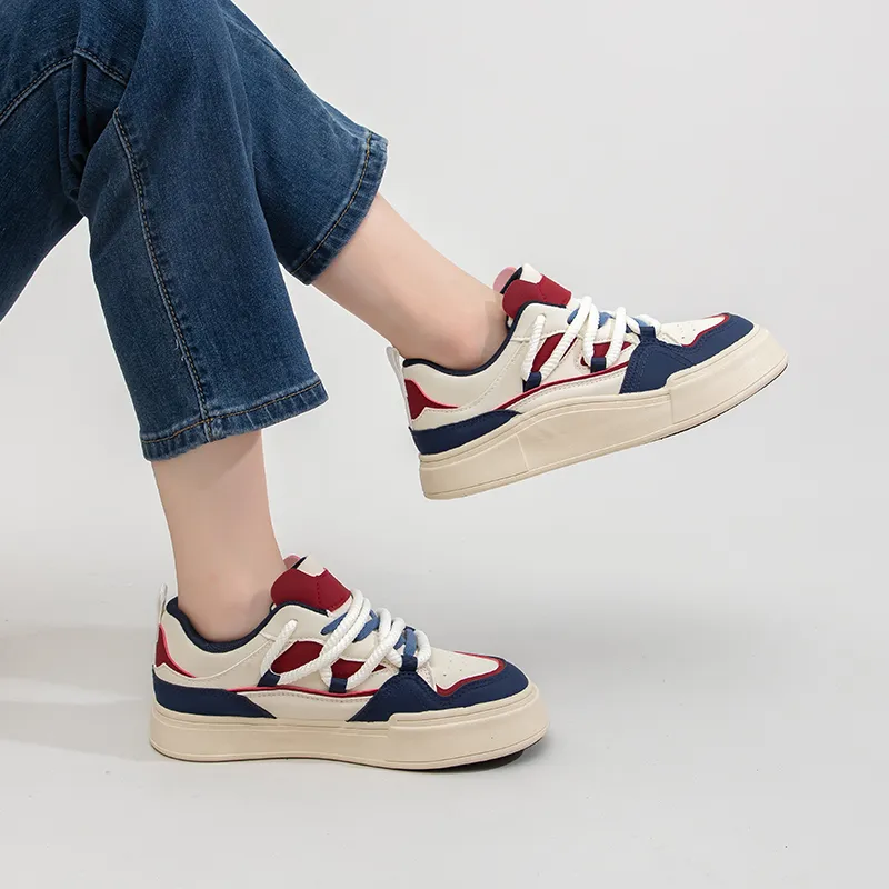 La Chapelle Height Increasing Lightweight Low Top Skateboard Shoes Women's-8