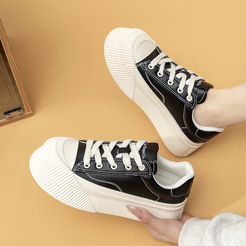 La Chapelle Height Increasing Breathable Low-Top Skateboard Shoes Women's-15