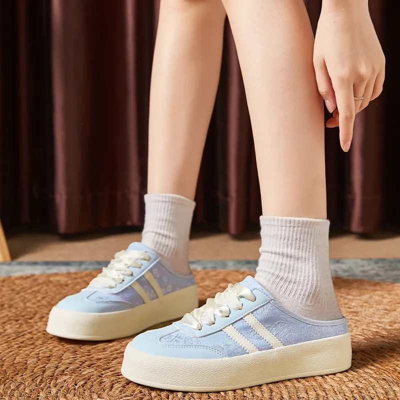 La Chapelle Lightweight And Breathable Low-Top Skateboard Shoes Women's-17