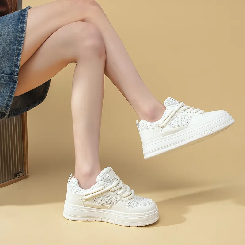 La Chapelle Height Increasing Lightweight Low-Top Skateboard Shoes Women's-18