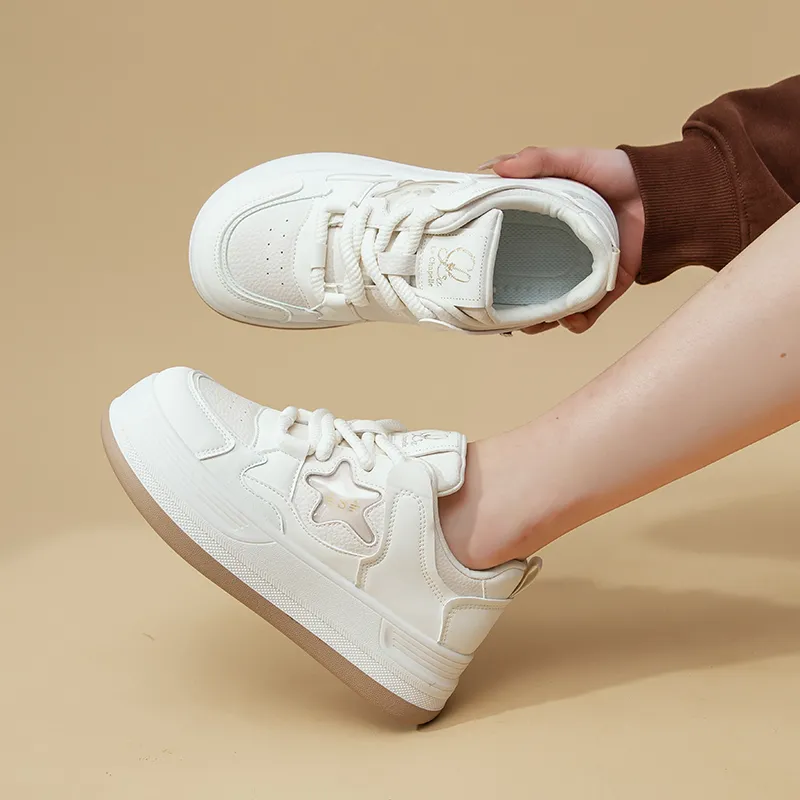La Chapelle Height Increasing Lightweight Low Top Skateboard Shoes Women's-5