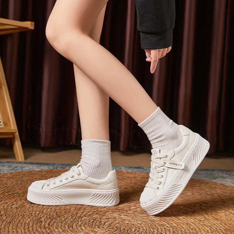La Chapelle Lightweight And Breathable Low-Top Skateboard Shoes Women's-17