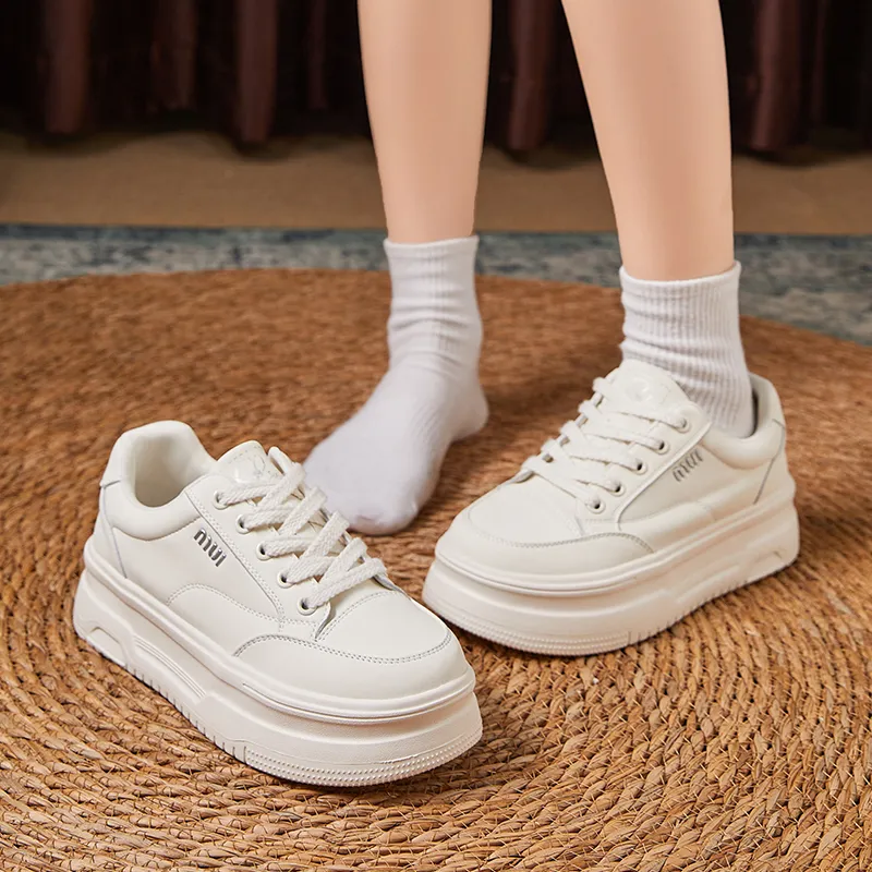 La Chapelle Height Increasing Lightweight Low-Top Skateboard Shoes Women's-9
