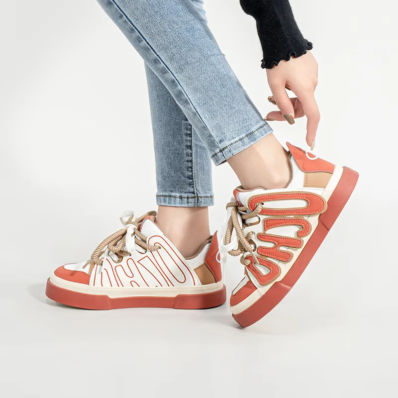 La Chapelle Height Increasing Lightweight Low-Top Skateboard Shoes Women's-27