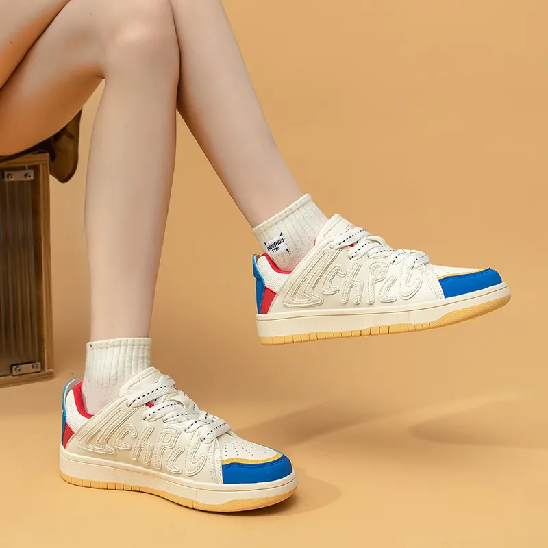 La Chapelle Height Increasing Lightweight Breathable Low-Top Skateboard Shoes Women's-39