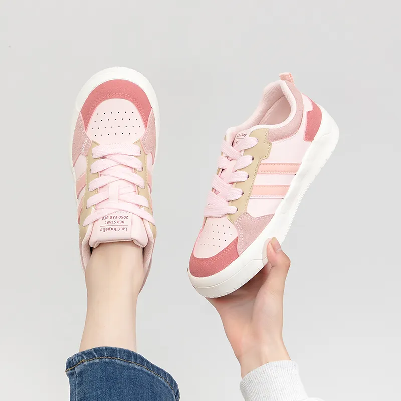 La Chapelle Height Increasing Lightweight Low-Top Skateboard Shoes Women's-24