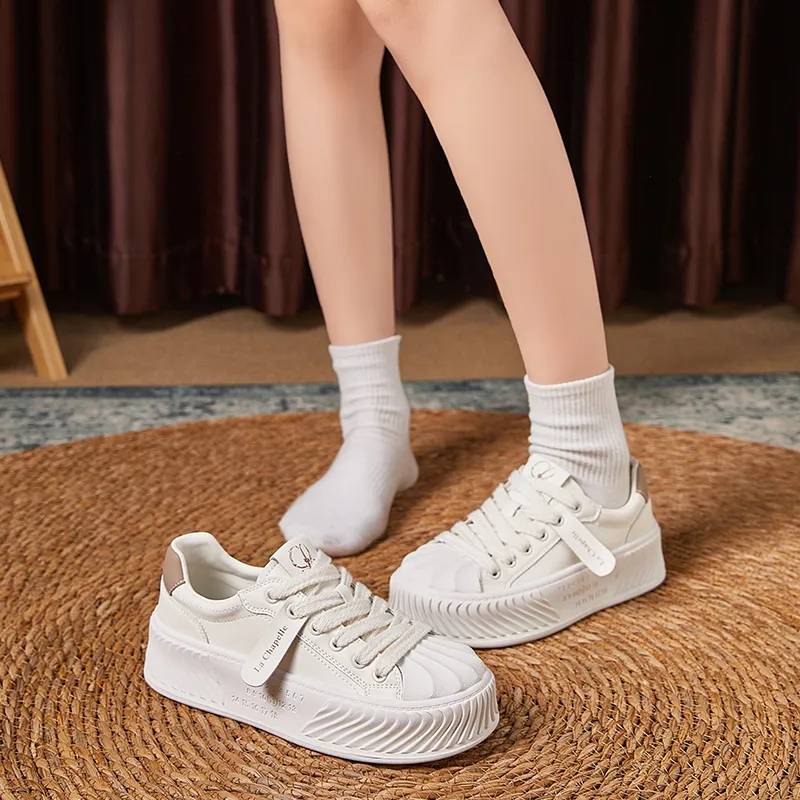 La Chapelle Lightweight And Breathable Low-Top Skateboard Shoes Women's-9