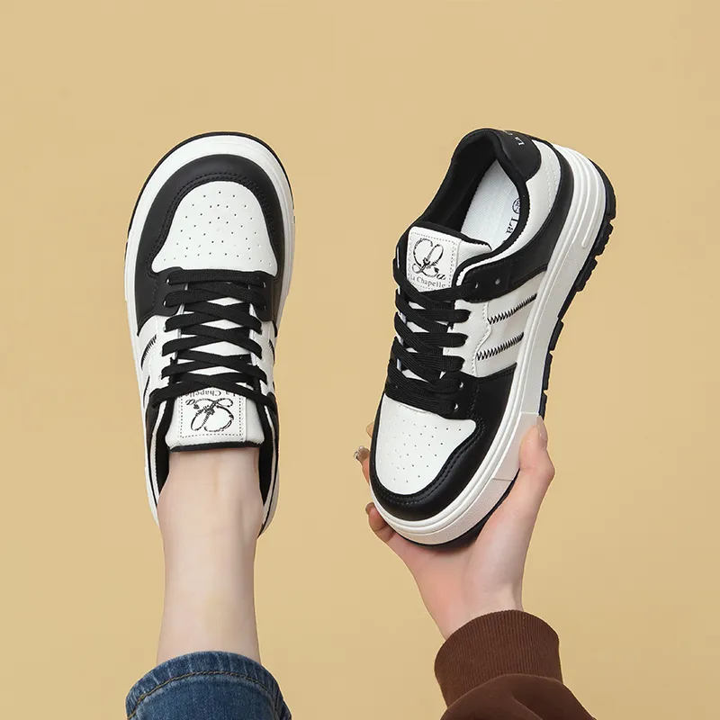 La Chapelle Wear-resistant And Lightweight Low-Top Skateboard Shoes Women's-17