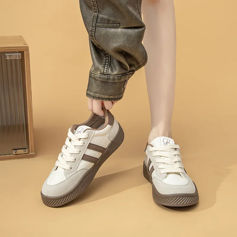 La Chapelle Wear-resistant And Lightweight Low-Top Skateboard Shoes Women's-16