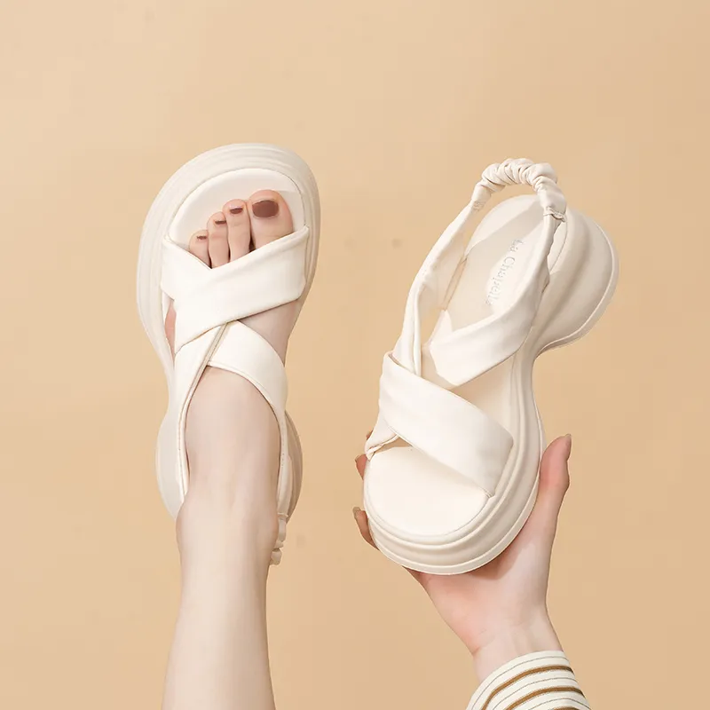 La Chapelle One Strap Sandals 4.5cm Women's-17