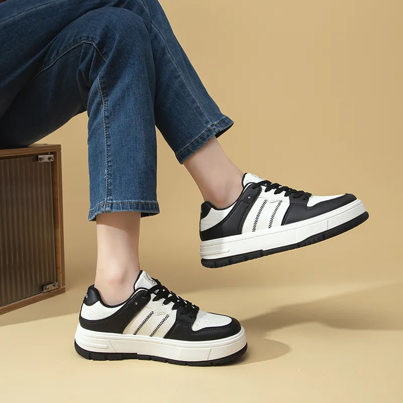 La Chapelle Wear-resistant And Lightweight Low-Top Skateboard Shoes Women's-19