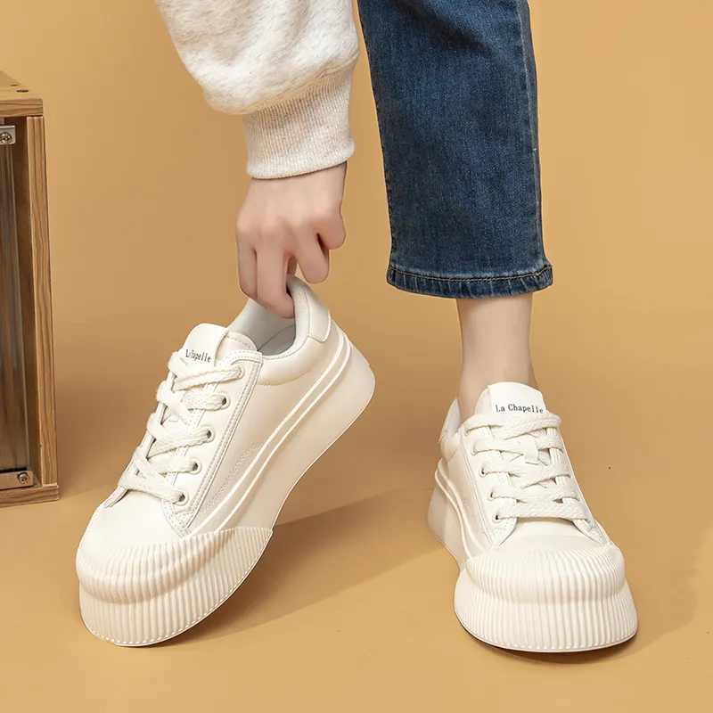 La Chapelle Height Increasing Breathable Low-Top Skateboard Shoes Women's-6