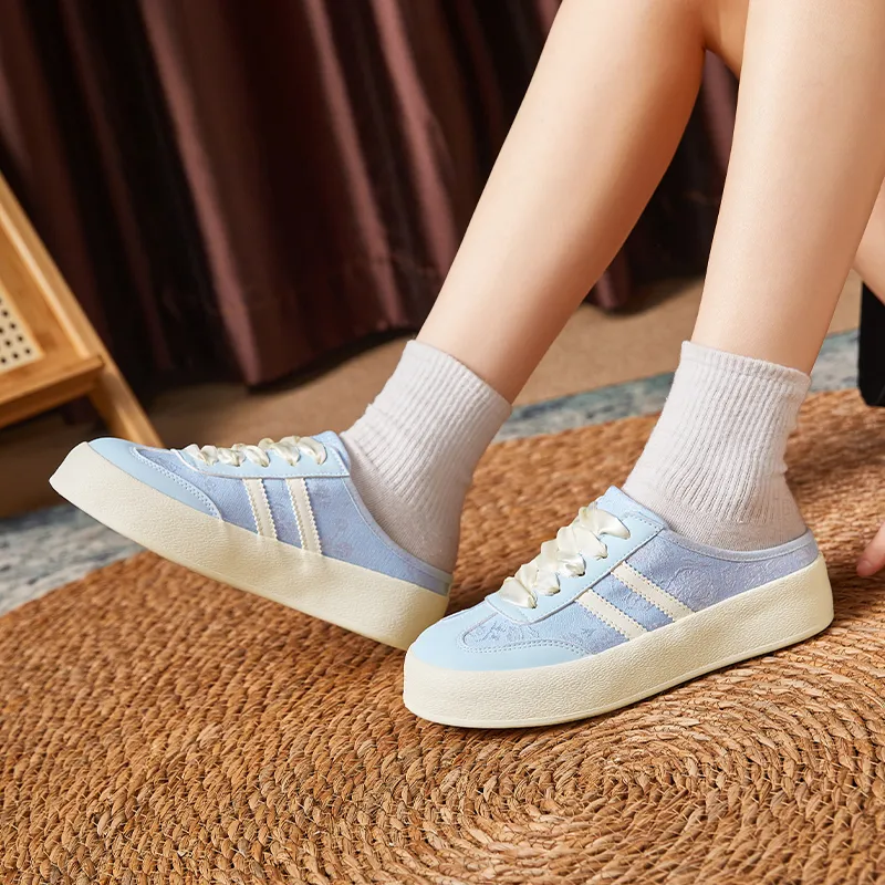 La Chapelle Lightweight And Breathable Low-Top Skateboard Shoes Women's-16