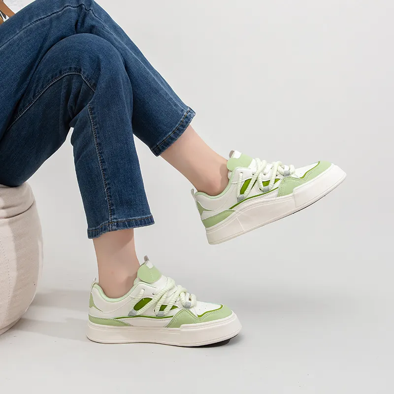 La Chapelle Height Increasing Lightweight Low Top Skateboard Shoes Women's-28