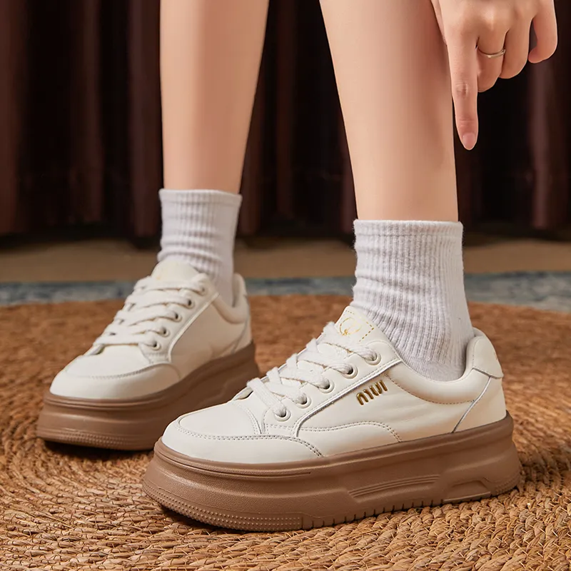 La Chapelle Height Increasing Lightweight Low-Top Skateboard Shoes Women's-16