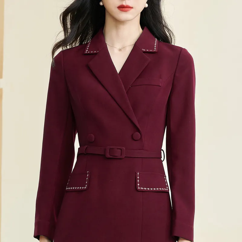MISSSHINE Long Sleeved Dresses Women's-2