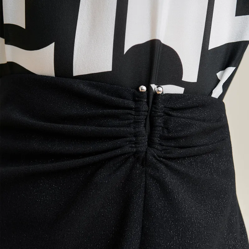 MISSSHINE Casual Long Skirts Women's Black-6